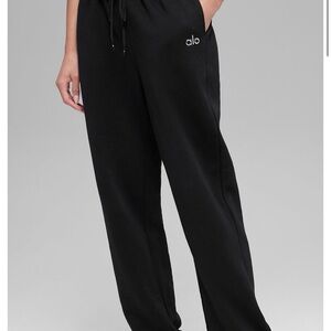 ALO Yoga Classic Black Track Pants